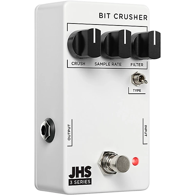 JHS Pedals 3 Series Bit Crusher Pedal - White