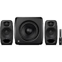 IK Multimedia 2.1 iLoud Micro Monitor Pro Studio Monitor Bundle - Black