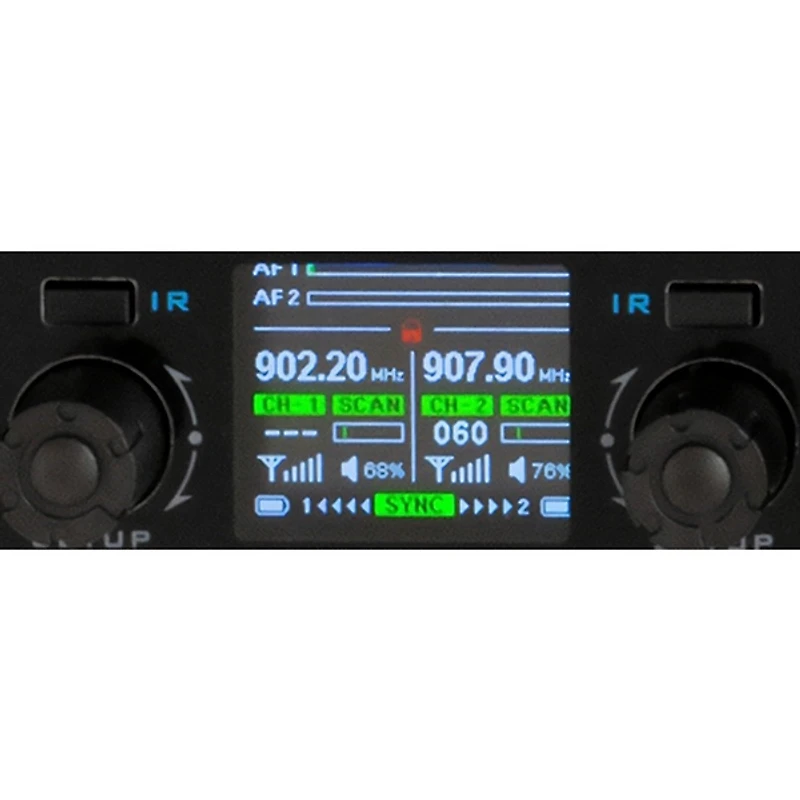 VocoPro UDX-PLAY-8 Digital UHF PLL Wireless Headset Microphone System - 8 Headsets