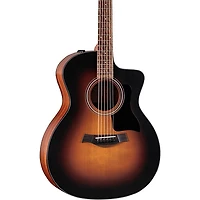 Taylor 114ce Special Edition Grand Auditorium Acoustic-Electric Guitar - Dark Tobacco Shaded Edgeburst