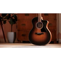 Taylor 114ce Special Edition Grand Auditorium Acoustic-Electric Guitar - Dark Tobacco Shaded Edgeburst