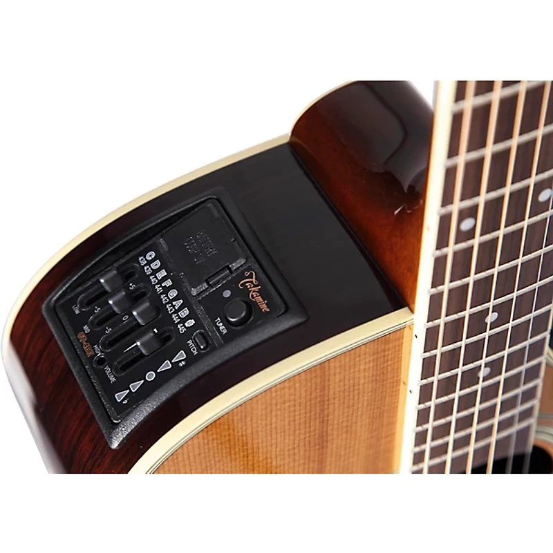 Takamine EF360SC-TT Thermal Top Acoustic-Electric Guitar - Gloss Natural
