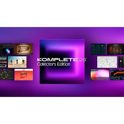 Native Instruments Komplete 26 Collector's Edition Music Production Bundle - Upgrade from 14 Ultimate or Older