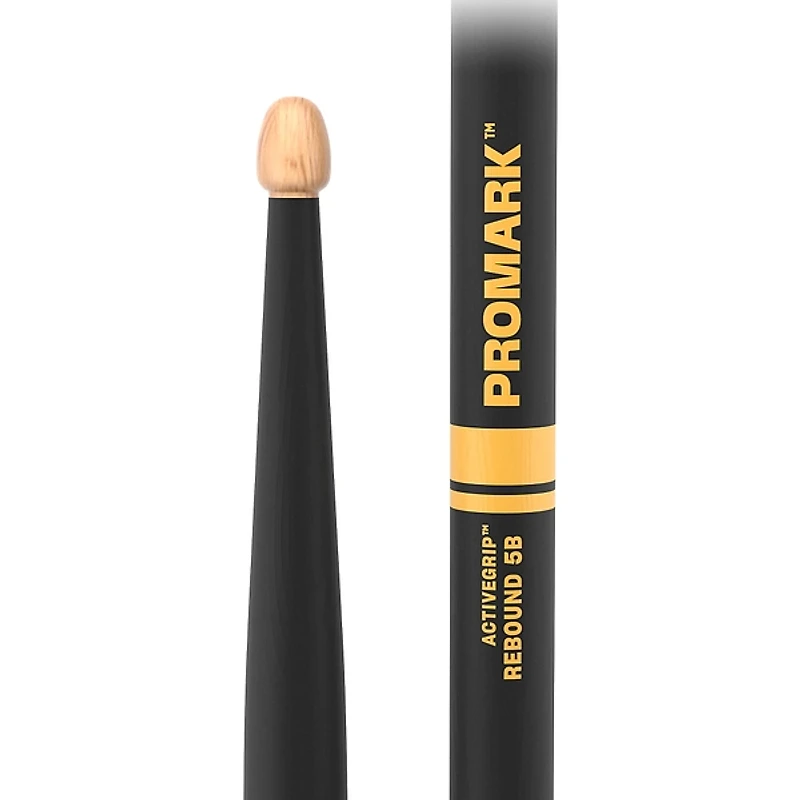 Promark Rebound ActiveGrip Hickory Drumsticks - 2-Pack