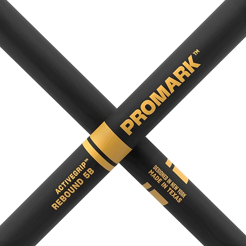 Promark Rebound ActiveGrip Hickory Drumsticks - 2-Pack