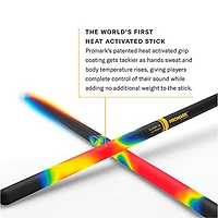 Promark Rebound ActiveGrip Hickory Drumsticks - 2-Pack