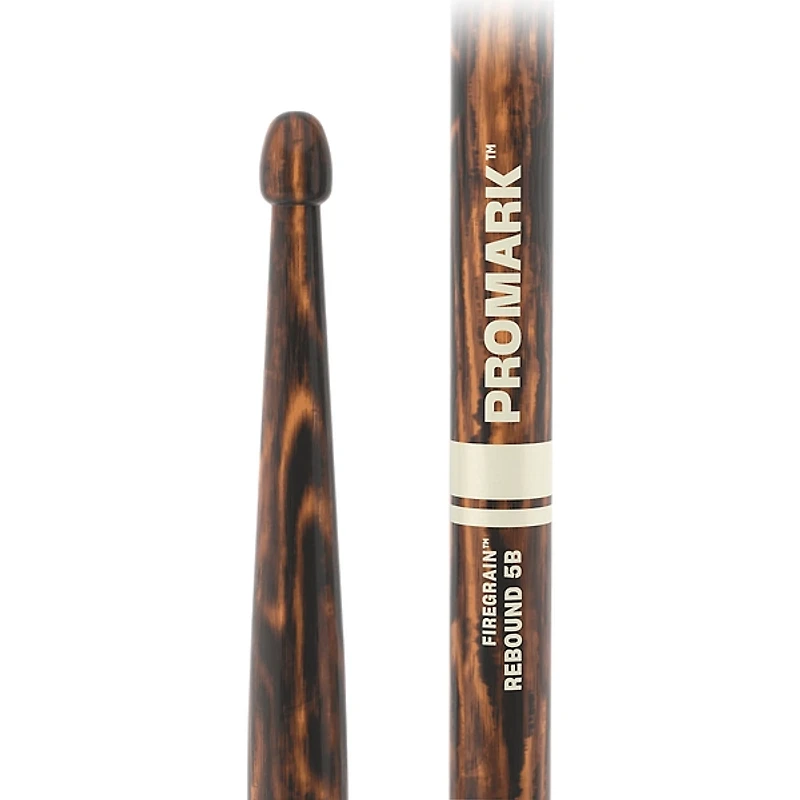 Promark Rebound FireGrain Hickory Drumsticks - 2-Pack,