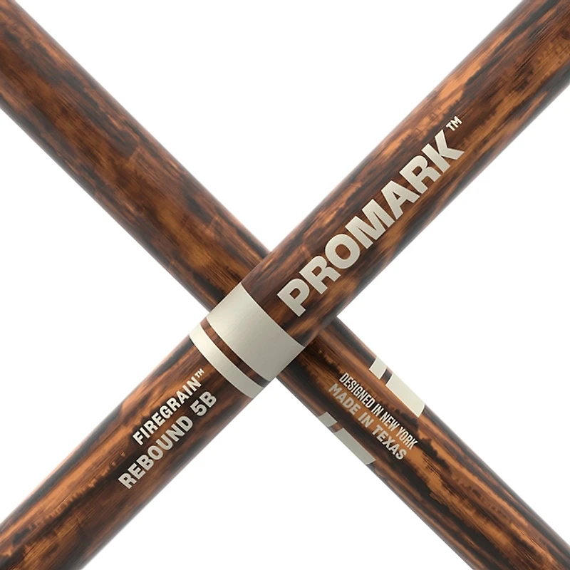 Promark Rebound FireGrain Hickory Drumsticks - 2-Pack,