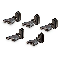 Proline MOUNT Premium Wall-Mounted Guitar Hanger 5-Pack - Black