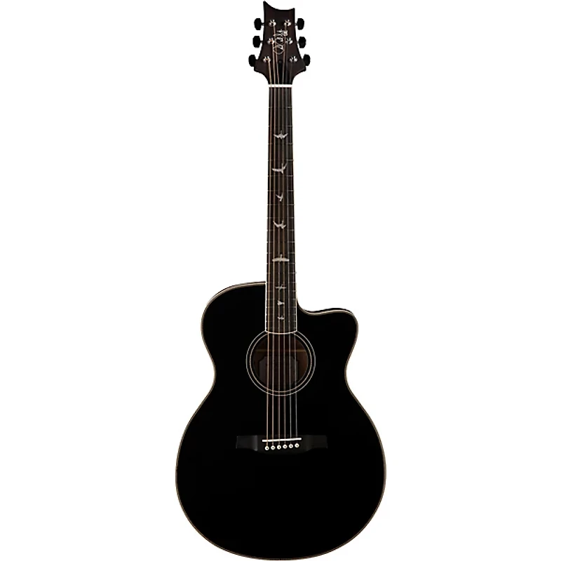 PRS SE A20E Angelus Acoustic-Electric Guitar - Black Top