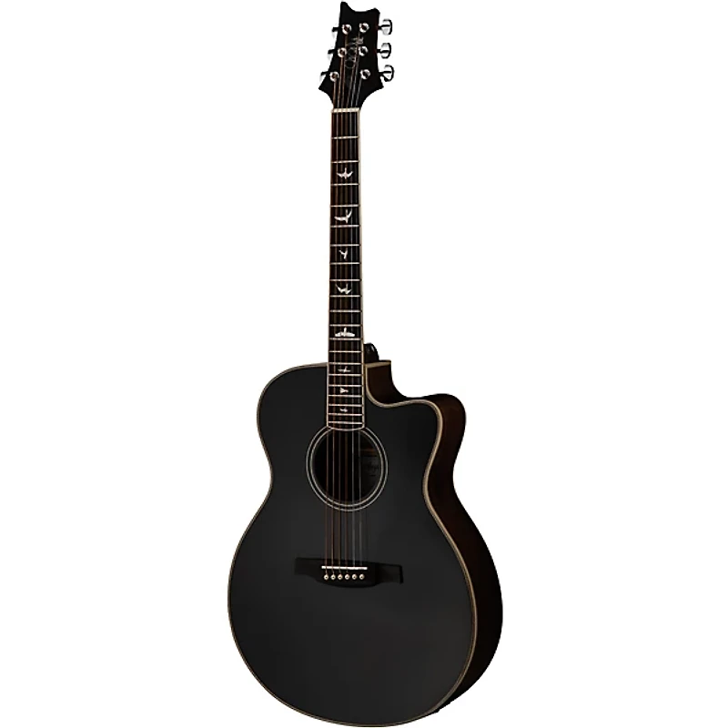 PRS SE A20E Angelus Acoustic-Electric Guitar - Black Top