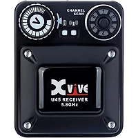 Xvive U45 Black In-Ear Wireless System with JH Audio Jessie IEMs