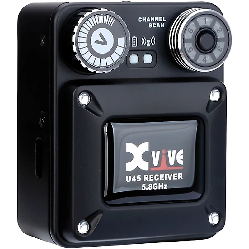 Xvive U45 Black In-Ear Wireless System with JH Audio Jessie IEMs