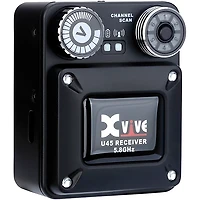 Xvive U45 Black In-Ear Wireless System with JH Audio Jessie IEMs