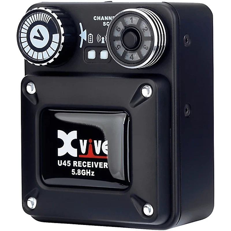 Xvive U45 Black In-Ear Wireless System with JH Audio Jessie IEMs