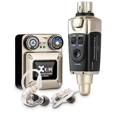 Xvive U45 Gold In-Ear Wireless System with CTM 110 IEMs