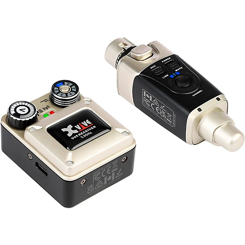 Xvive U45 Gold In-Ear Wireless System with CTM 110 IEMs