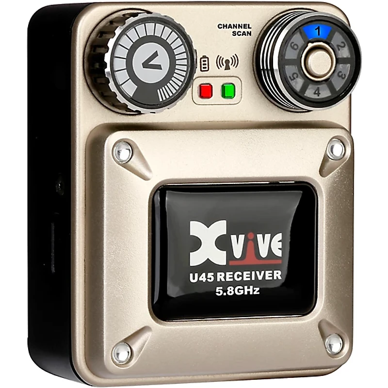 Xvive U45 Gold In-Ear Wireless System with CTM 110 IEMs