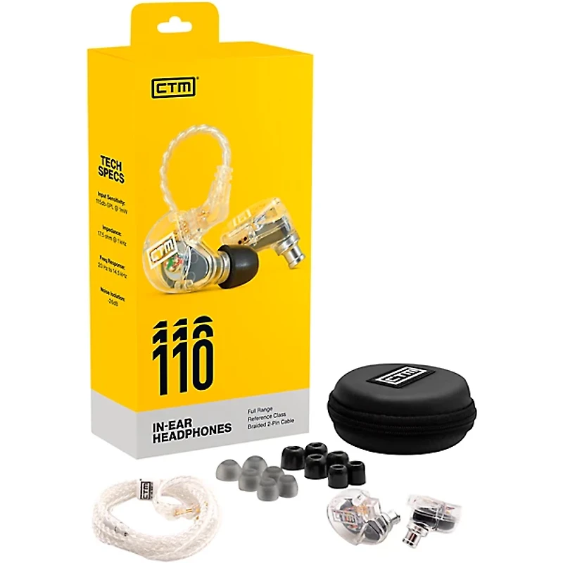 Xvive U45 Gold In-Ear Wireless System with CTM 110 IEMs