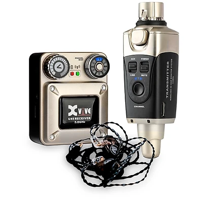 Xvive U45 Gold In-Ear Wireless System with JH Audio Jessie IEMs