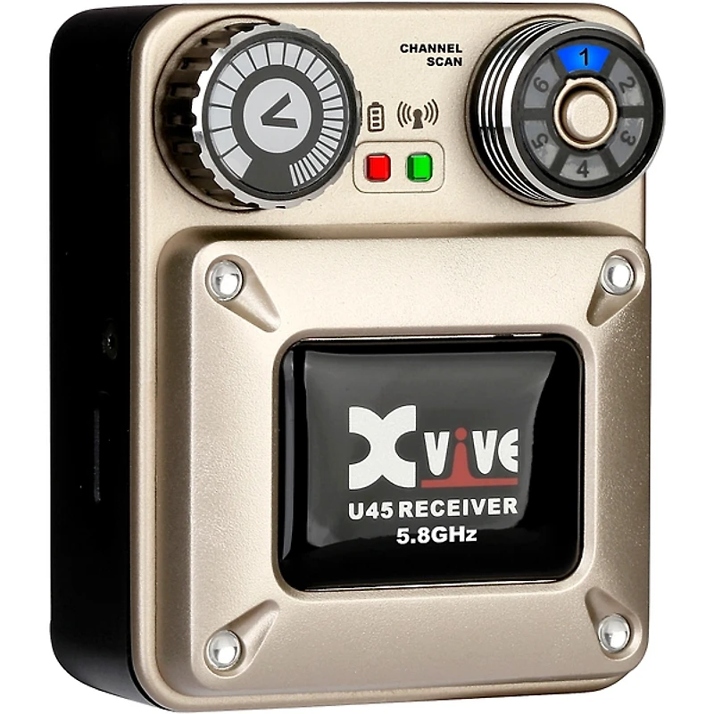 Xvive U45 Gold In-Ear Wireless System with JH Audio Jessie IEMs
