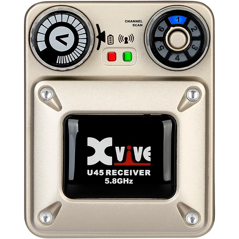 Xvive U45 Gold In-Ear Wireless System with Sennheiser IE 100 Pro IEMs