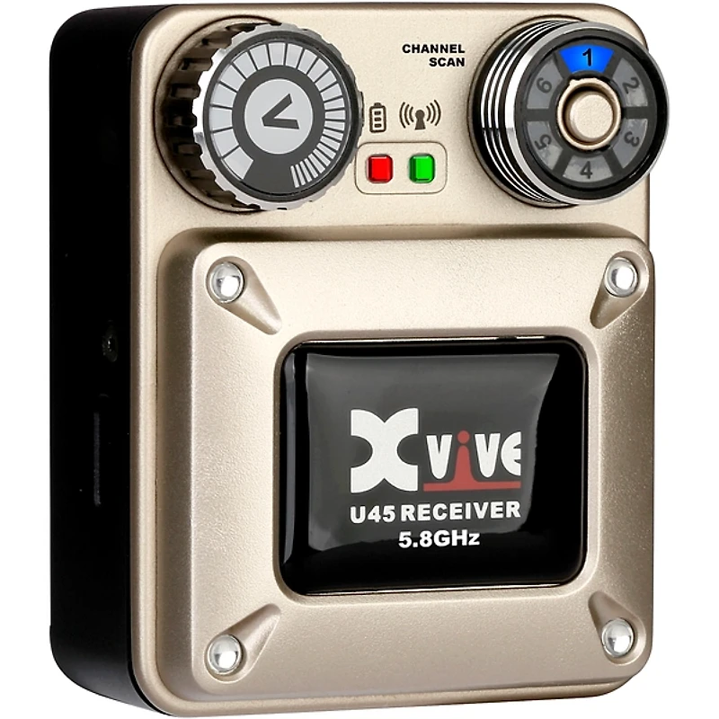 Xvive U45 Gold In-Ear Wireless System with Sennheiser IE 100 Pro IEMs