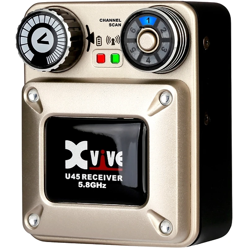 Xvive U45 Gold In-Ear Wireless System with Sennheiser IE 100 Pro IEMs