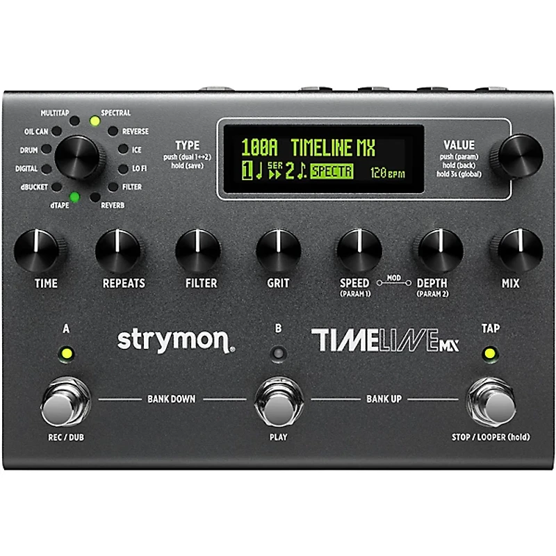 Strymon TimeLine MX Delay Guitar Effects Pedal