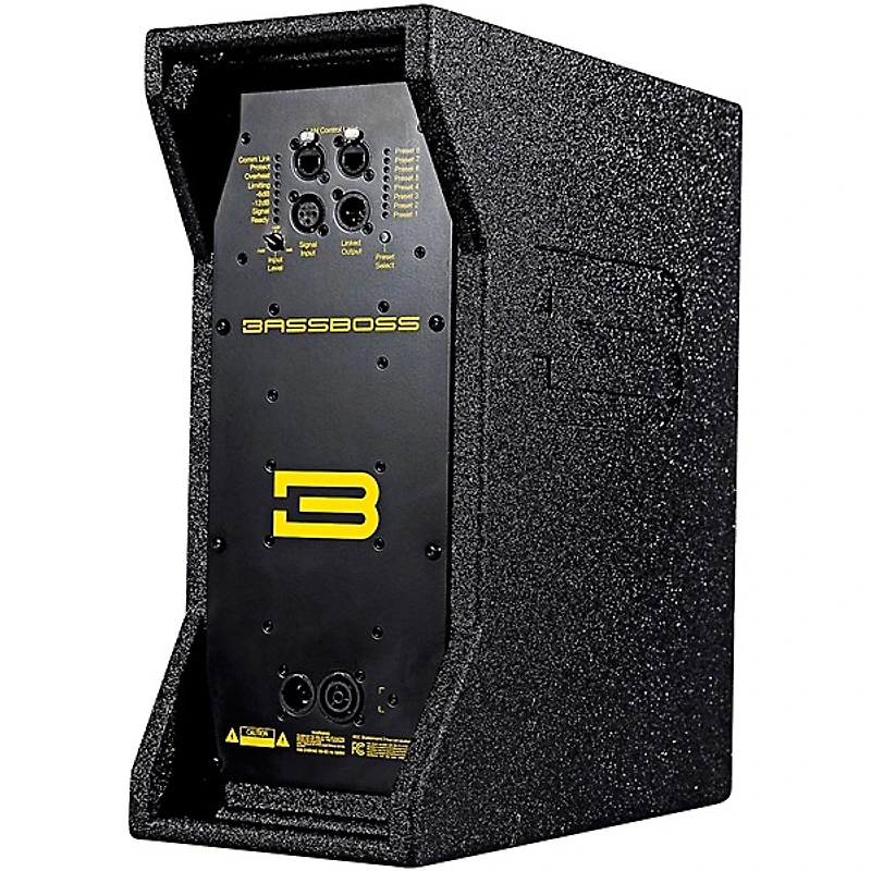 BASSBOSS SV9-MK3 9" Powered Speaker Pair With Cables