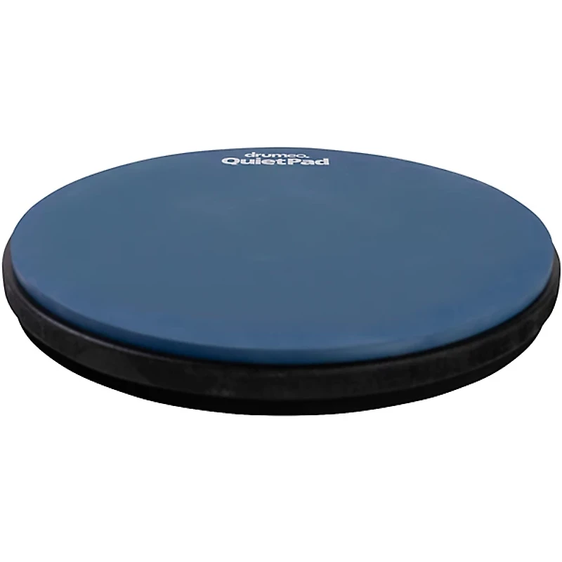 Drumeo QuietPad Practice Pad - Black, 12 in.
