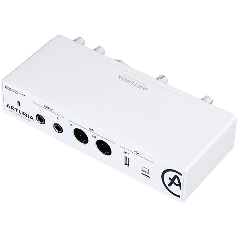 Arturia MiniLab 3 37-Key Controller Bundle With Minifuse 2 Interface, Yamaha HS5 Monitor Pair and Stands/Cables - Black