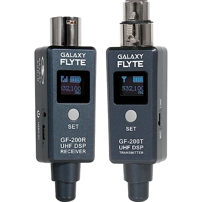 Galaxy Audio FLYTE GF-200-2 UHF DSP Wireless System DUO Pack -