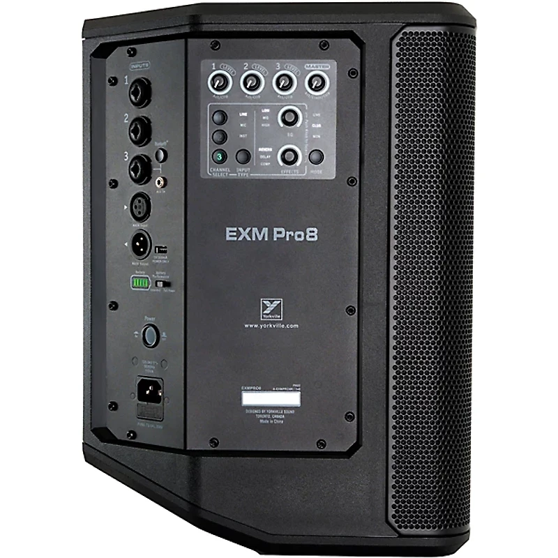 Yorkville EXM Pro8 8" Battery-Powered PA Speaker