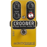 Catalinbread Crooner Console Preamp Pedal - Gold