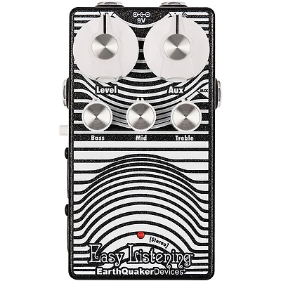 EarthQuaker Devices Easy Listening Stereo Amp Simulator Pedal - Black