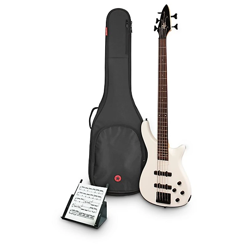Rogue LX205B 5-String Series III Electric Bass Guitar With Music Stand and Gig Bag