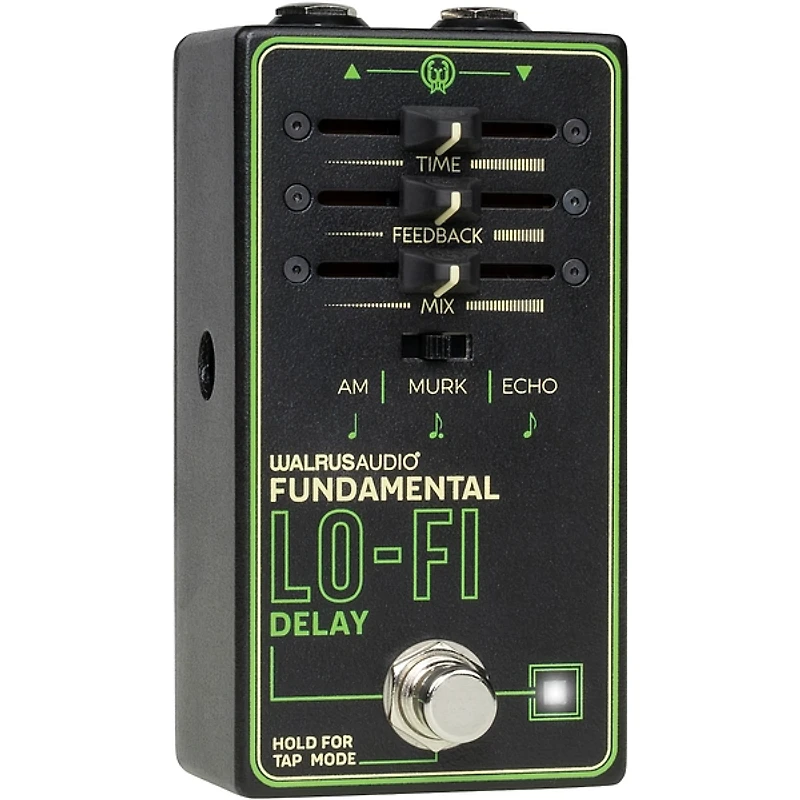 Walrus Audio Fundamental Series Lo-Fi Delay Pedal - Black