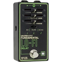 Walrus Audio Fundamental Series Lo-Fi Delay Pedal - Black