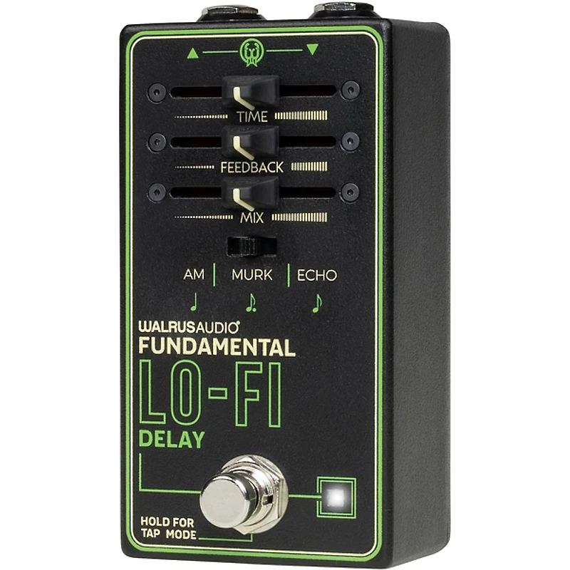 Walrus Audio Fundamental Series Lo-Fi Delay Pedal - Black