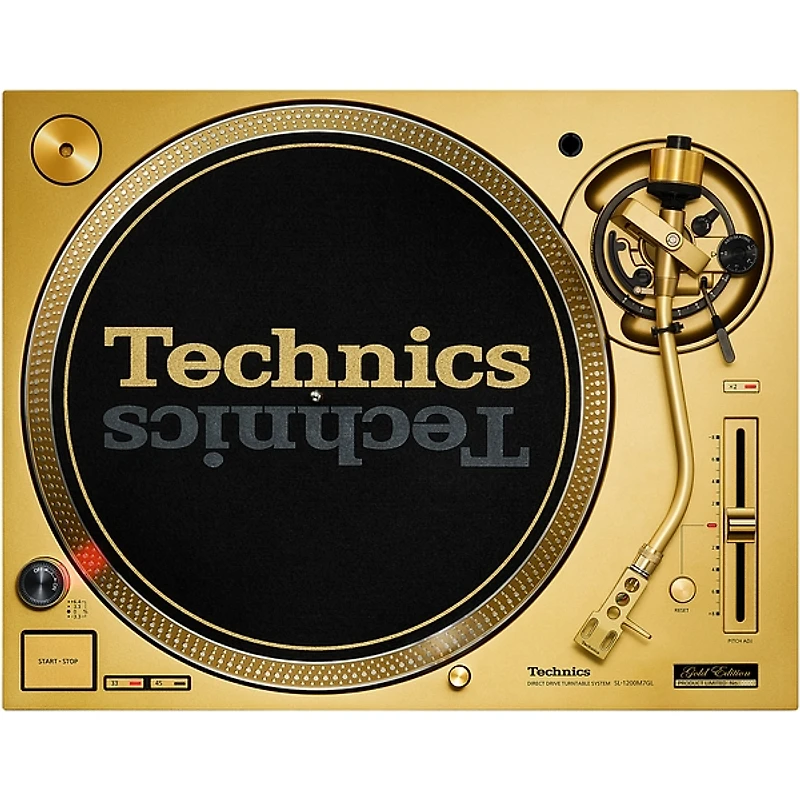 Technics 55th Anniversary Edition SL-1200M7GL Direct-Drive DJ Turntable - Gold