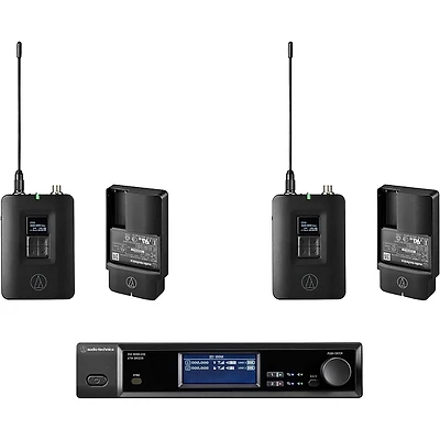 Audio-Technica ATW-D50-DRX-2B 2-Channel Digital Wireless System