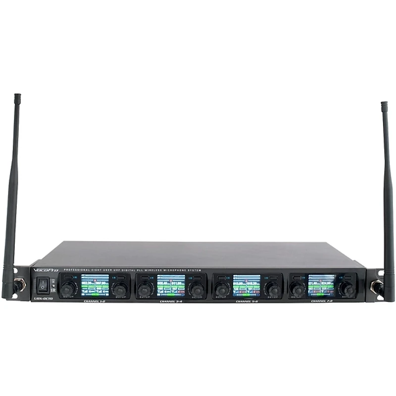 VocoPro UDX-OCTO-ULTRA 8-Channel Digital Wireless Microphone System