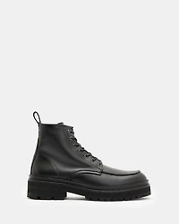 Castle Lace Up Leather Boots