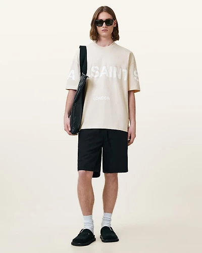 Biggy Oversized Logo Print T-Shirt