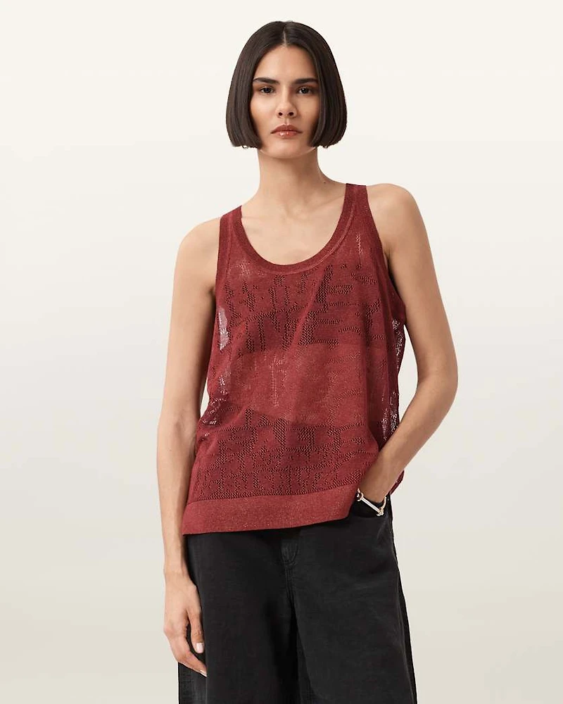 Kaito Jacquard Tank Top