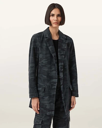 Aleida Lightweight Tri Denim Blazer