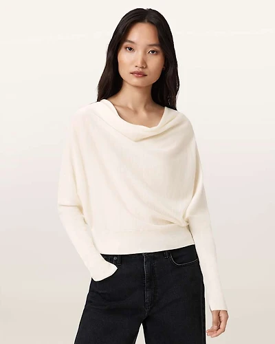 Ridley Cropped Wool Jumper