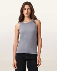 Rina Crew Neck Sleeveless Tank Top