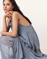 Parachute Limited Edition Draped Silk Maxi Dress